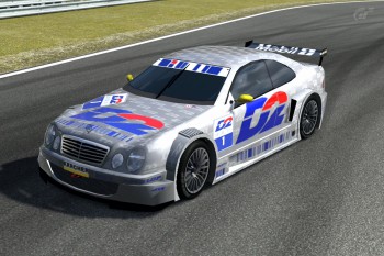 Mercedes clk touring car #7